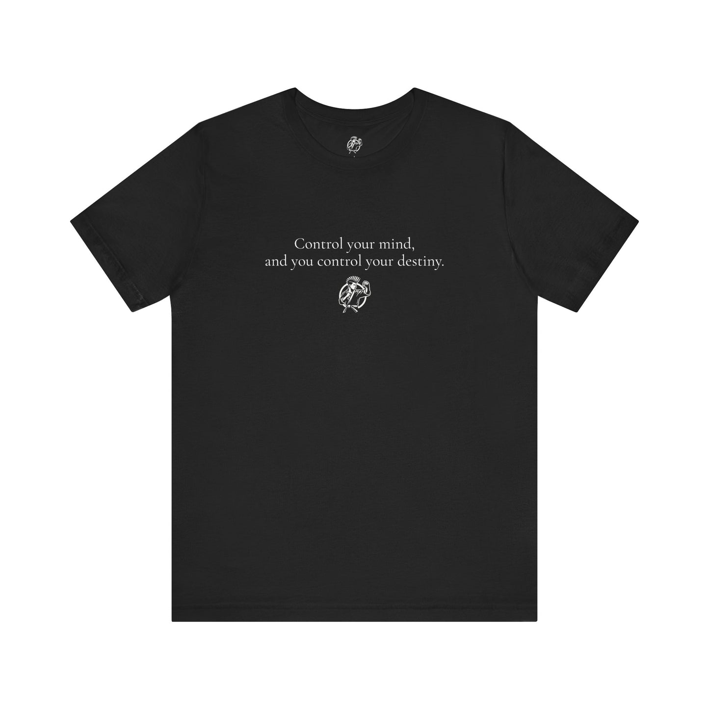 Samurai Wisdom Unisex Tee - 'Control Your Mind' Inspirational Shirt