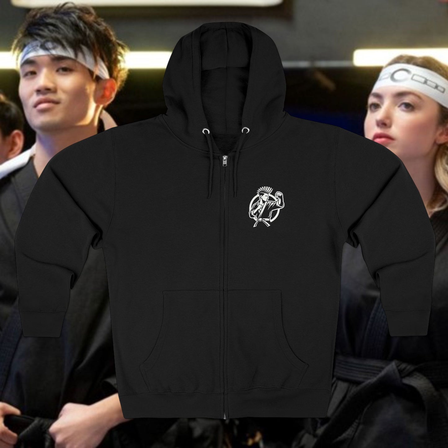 ㋿. Unisex Zip Hoodie - Cobra Kai